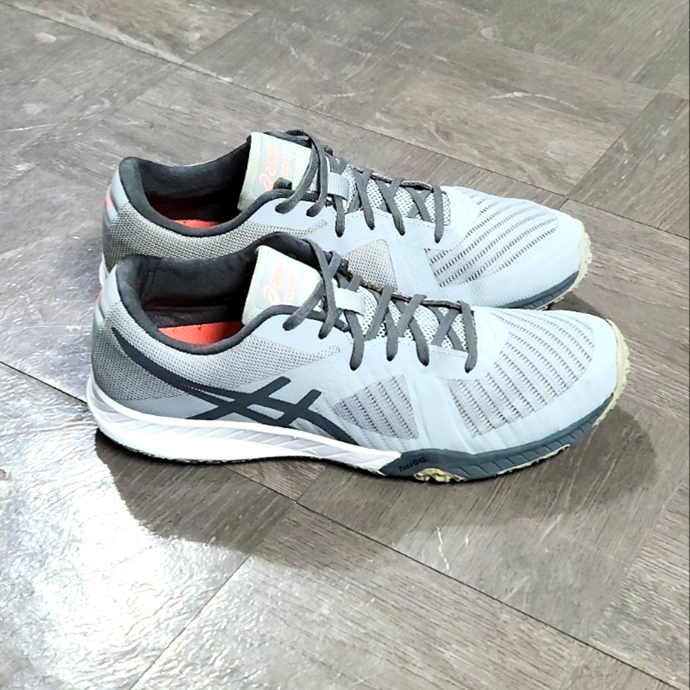 ASICS Weldon X S757N Athletic Shoes Sneakers Gray Women's Size 8.5